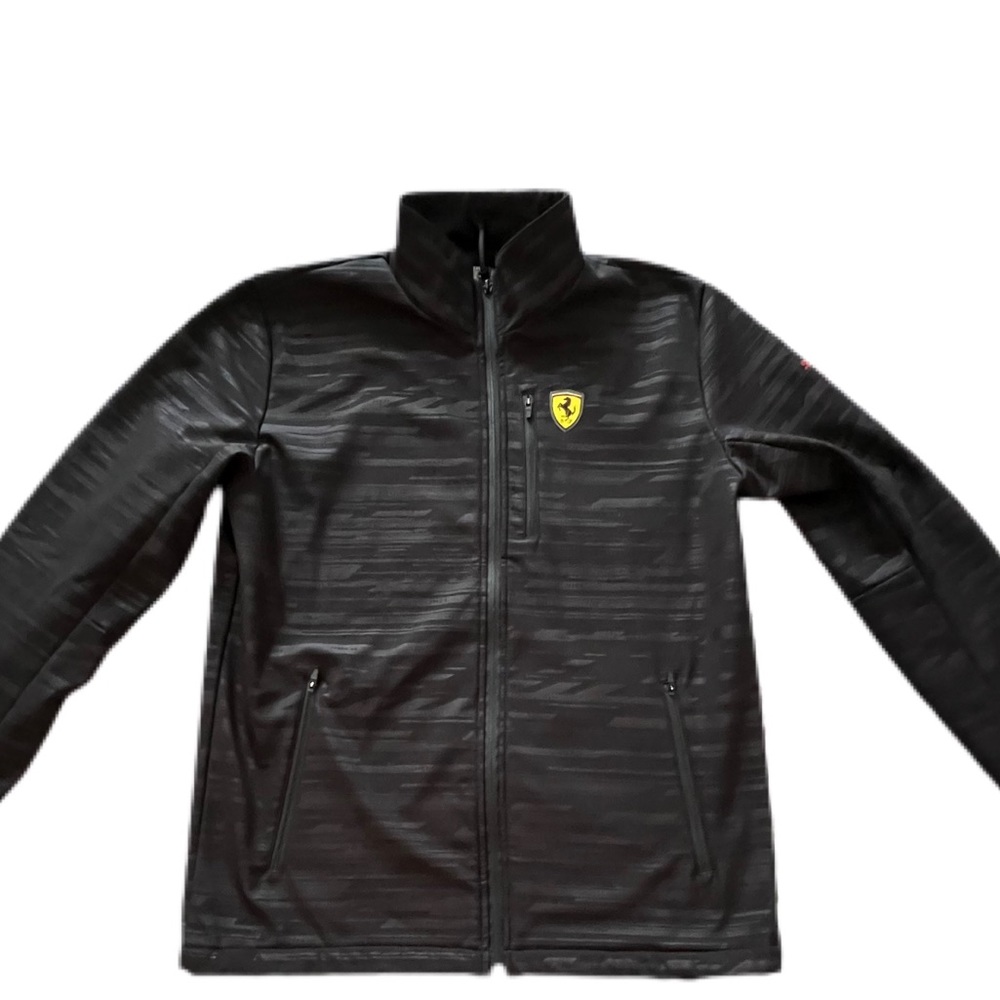 Puma Ferrari Softshell Jacket hardly worn almost new condition.
